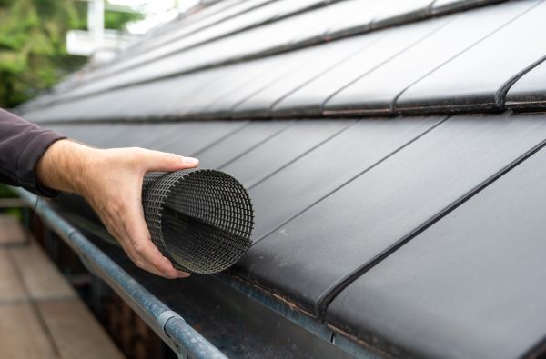 Gutter Mesh Installation in New Bern